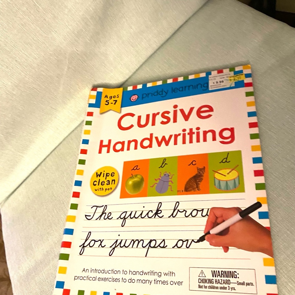 Cursive Handwriting Book for Kids